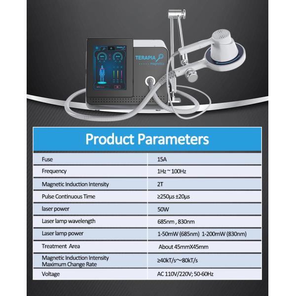 Laser Magnetic Therapy Machine 110V 220V Reduce Muscle Soreness / Swelling