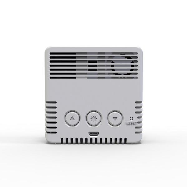 5s leitura PM2.5 detector de gás detector de gás preto branco Tester de qualidade do ar 0-500ug / M3