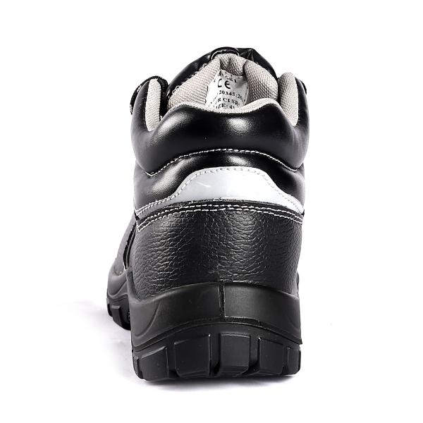 Breathable Cowhide Leather Safety Shoes with Metal Toe Protection S3 S2 Brand Work Boots