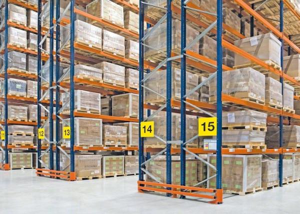 1000kgs 2000kgs Warehouse Racking Customized Commercial Shelving Systems