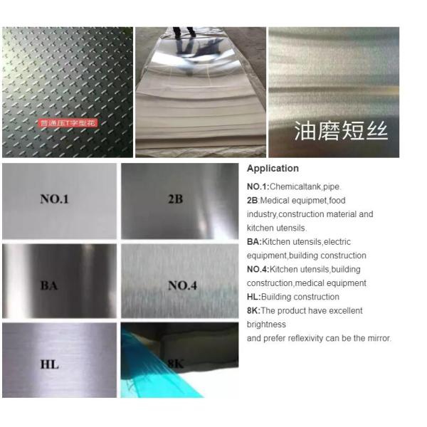 Hot Rolled 3mm Stainless Steel Flat Plate 304