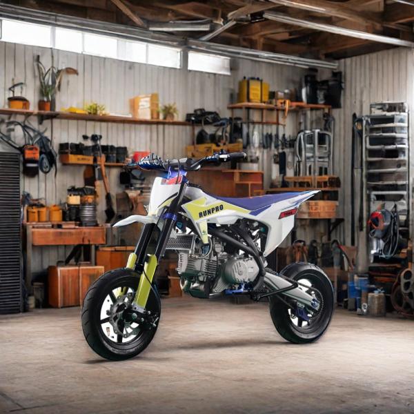 Carregamento máximo 150kgs Supermoto 190cc Gas Dirt Bike Motard 12'12' On Road Pneus Gas Motorcycle para Adultos