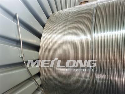 Hydrostatic Tested Chemical Injection Line Incoloy 825 Capillary Line Coiled Tubing