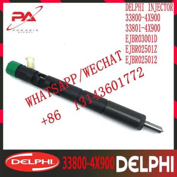 KIA DELPHI Diesel Fuel Injector EJBR03601D EJBR01901Z EJBR02801D 2.9CRDI 33800-4X500
