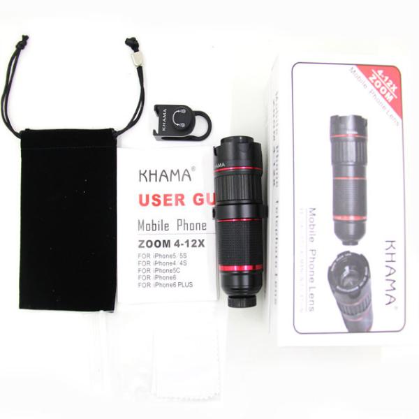 Mobile Phone Universal Phone Camera Lens Webcam Aluminum Optical Glass