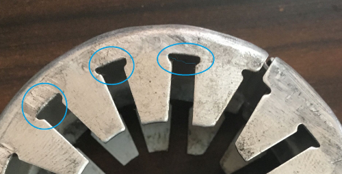 DELLOK врезало трубу колец прокладки листа g низкопробную 25mm гальванизированную