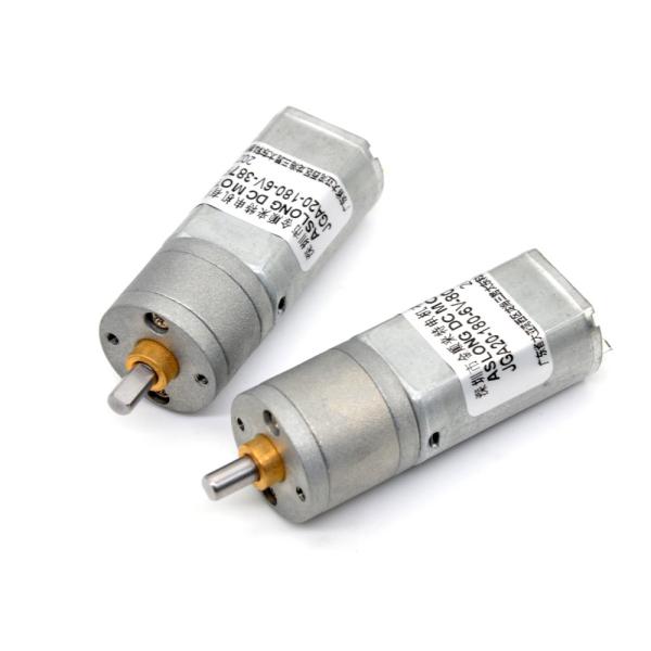 Low Speed Dc Motor Gear Motor Dc 12v Low Speed JGA20-180 6v To 12v Dc Motor