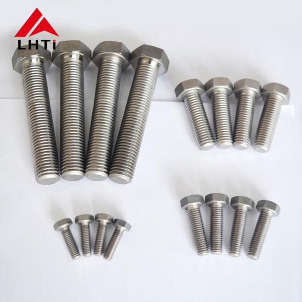 Chemical Industry Hexagon bolt DIN933 Gr2 Titanium Bolts Nuts