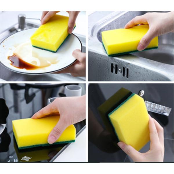 2022 Factory Outlet Dish Washing Sponge Kitchen Scrubber Pad Cleaning Scouring Sponge