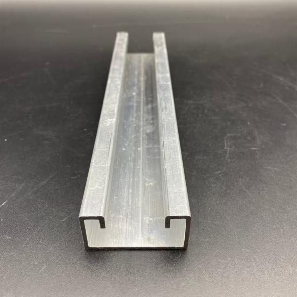 Aluminum Unistrut Channel Plain Slotted Support Aluminum Strut Channel Rail