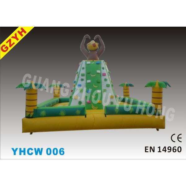 Стена ИХКВ 006 Kрильдрен брезента ПВК рекламы 0.55мм на открытом воздухе раздувная взбираясь