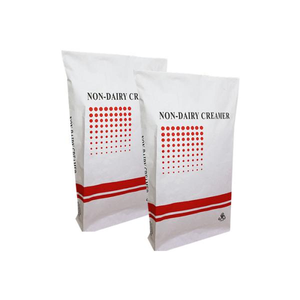 Плоские нижние бумажные мешки 2 или 3 слоев 300mm Multiwall Kraft