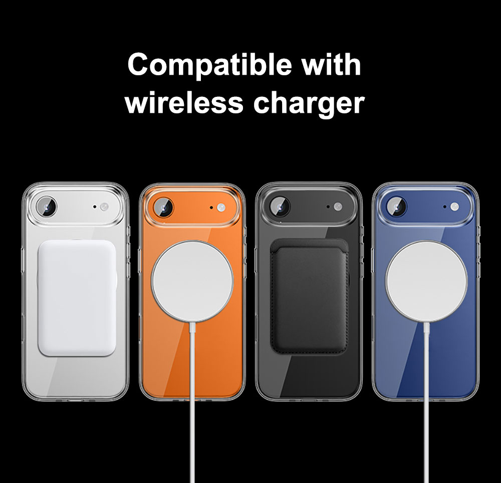 Laudtec Clear Magnetic Phone Cases for iPhone 18 Pro Max Fold TPU+PC Shockproof Luxury Simple Protective Cover Custom Logo