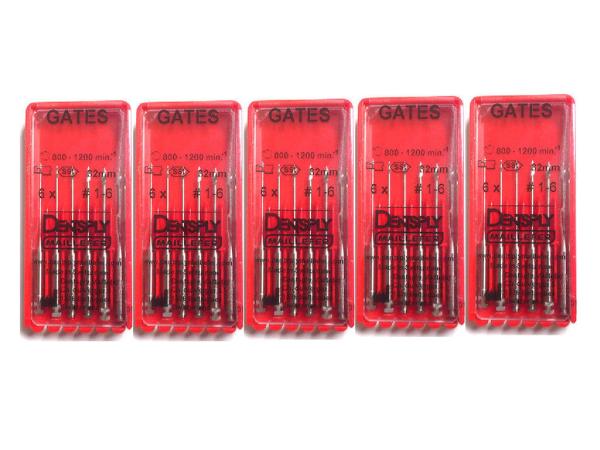 Various Size Dentsply Rotary Files , Endo Niti Files 800-1200rpm Suggested Rotation Speed