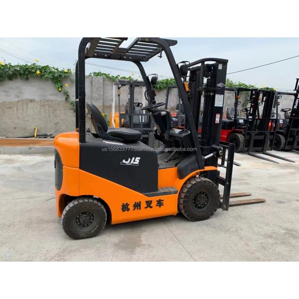 Year 2012 Hangzhou Forklift H15 J15 Second Hand Diesel Forklifts with 2m Fork Length