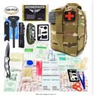 Camping 250pcs extérieur tactique de sac d'Ifak augmentant l'équipement d'approvisionnements de survie de secours