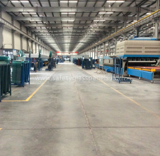 Monolithic Building Decoration Silk Screen Ceramic Printed Glass Partition 10mm 12mm