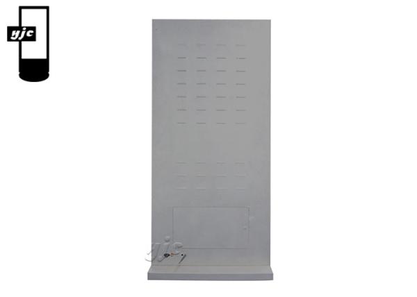 Galvanized Sheet 500 Nits 1080P 49 Floor Standing Lcd Kiosk