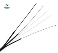 Outdoor GJYXFCH 2*5mm FTTH Reel Drum Fiber Drop Cable LSZH Cable de Fibra Óptica Autossustentável