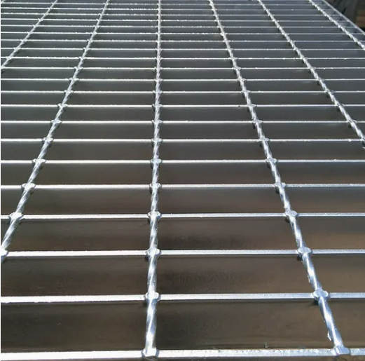 Rust-Proof Galvanized Steel Grating Platform Serrated Steel Grating