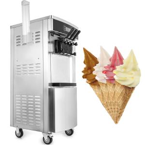Estrutura de aço inoxidável comercial portátil da máquina 110V do gelado