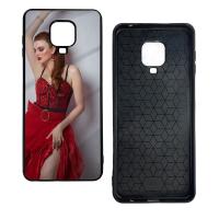 Casque téléphonique sublimation fournisseur vide Casque téléphonique sublimation imprimé avec insert en verre trempé Pour Redmi 9 10 série
