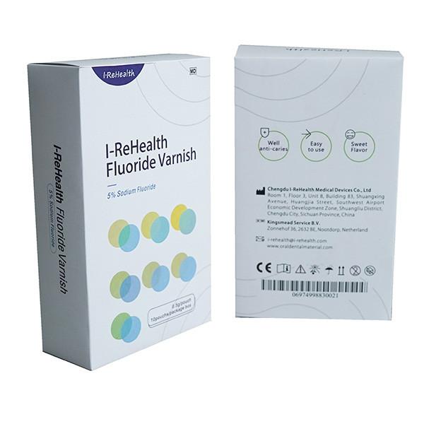 verniz tópico do fluoreto 22600ppm para a prevenção sensível da cárie dental dos dentes