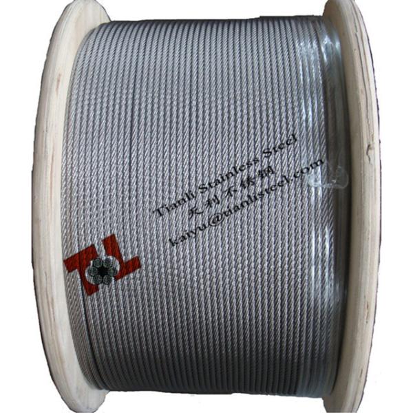 Stainless Steel Wire Rope 304 A2 1.4301 7x7 2mm with BS EN 12385-4 Standard
