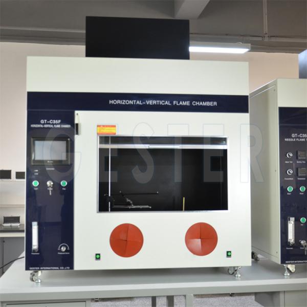 Touch Screen UL 94 Toys Testing Equipment Flammability Test Equipment