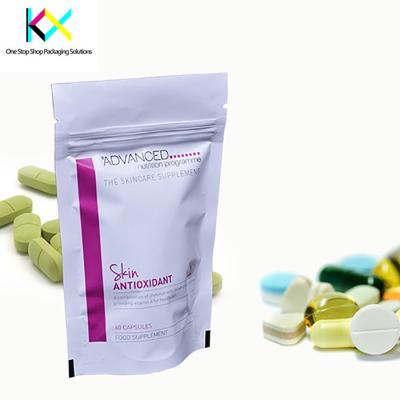 Customization Medical Products Packaging Pouches Stand Up Bags With Rotogravure Printing