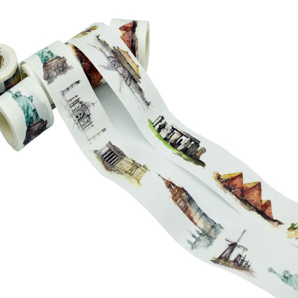 DIY производит водоустойчивую Writable маскируя ленту Washi