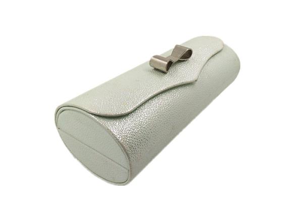 Sunglasse Eyeglass Case With Bowknot Pu Foldable Type For Women