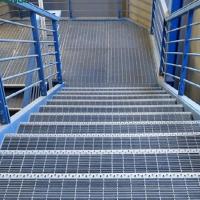 La grille inoxydable de la barre 25x5 de fixation de vis marche pour des étapes industrielles