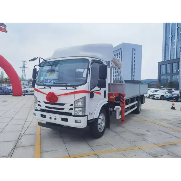 Isuzu  8 ton 10 ton Cargo Crane Truck