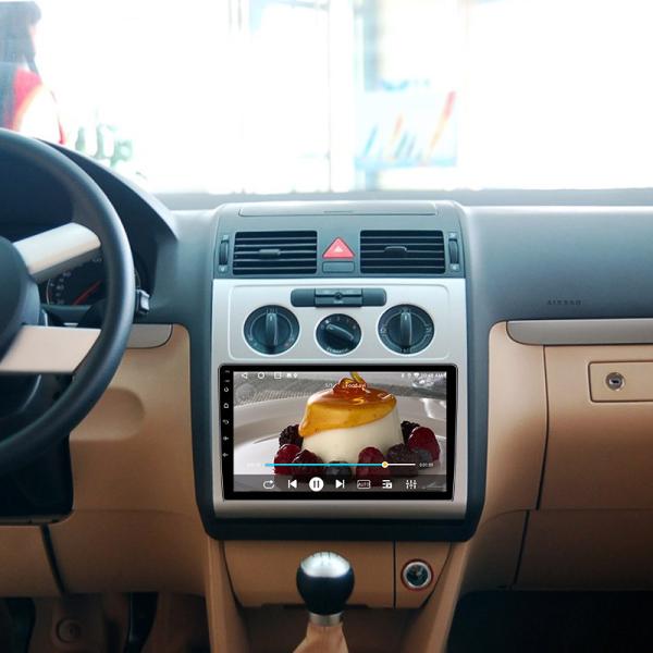 Plein affichage Bluetooth de voiture d'écran tactile pour Volkswagen Touran L 2006+