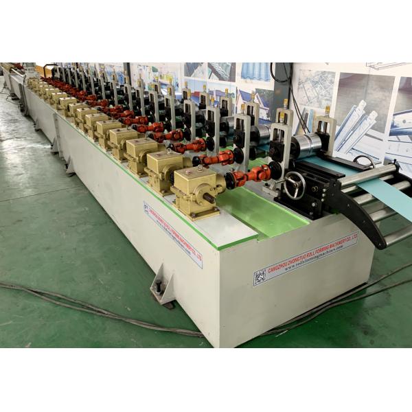 крен толщины 0.35mm формируя шторку 7.5kw PU машины алюминиевую
