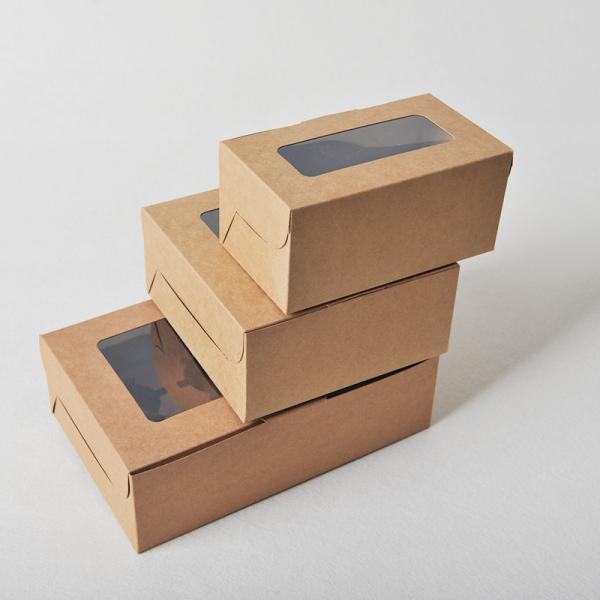 Cupcake Box Custom 2/4/6 Cups Packaging Box Cake Box Baking Muffin Cup Packaging Box