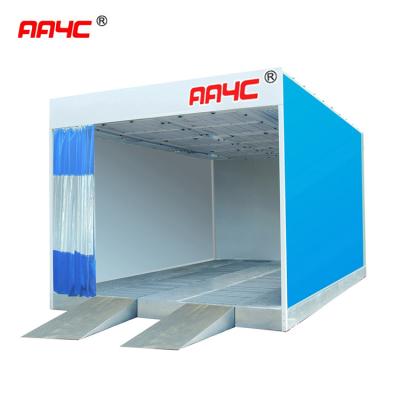 Powder Vehicle Spray Booth Car Vehicle Spray Booth Portable Paint Prep Station 3M