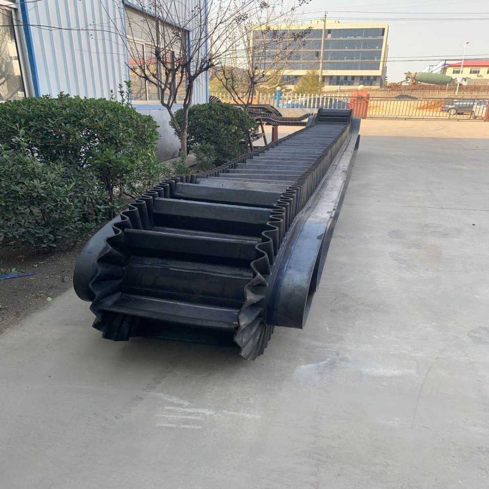 Heavy Duty Industrial Corrugated Sidewall Conveyor Belt For Bulk Material Handling Solution
