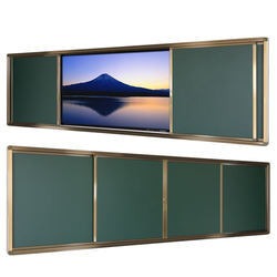 86 Inch Push Pull Digital Blackboard with Infrared 40 Touch Points and Magnetic Function for Education and Training