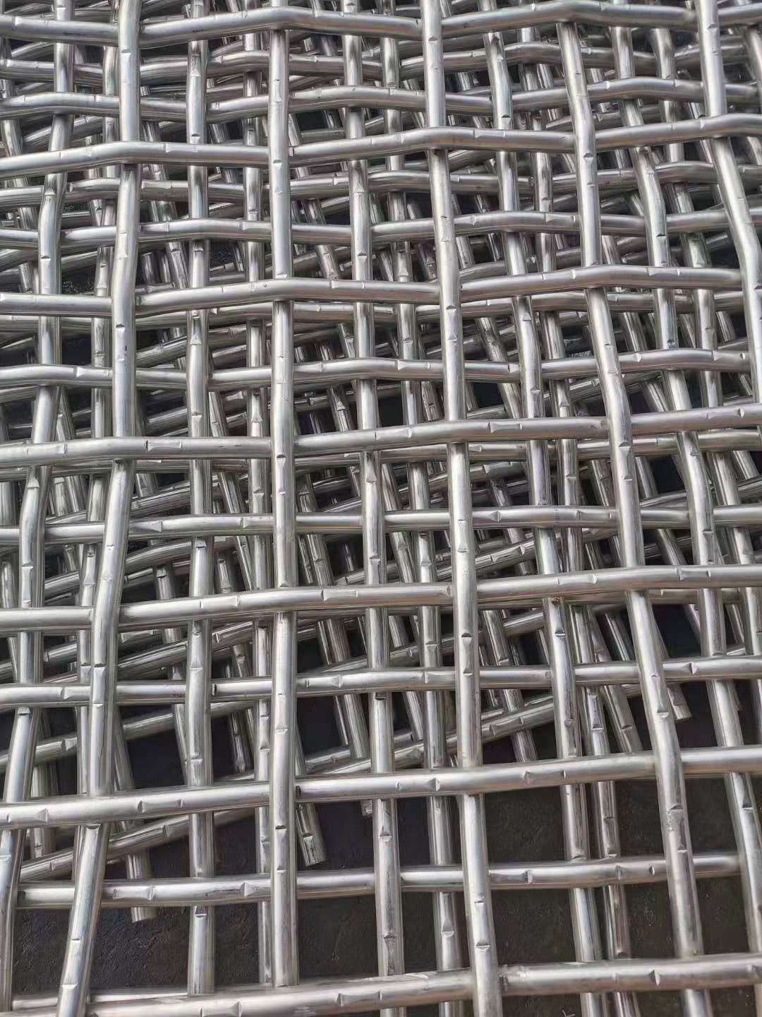 Гофрированная сплетенная нержавеющей сталью ячеистая сеть 8mesh