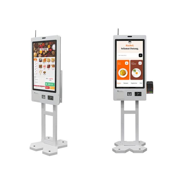 Wall Mount Restaurant Android POS System Self Service Payment Kiosk Intelligent Interactive Touch Screen Self Ordering Kiosks
