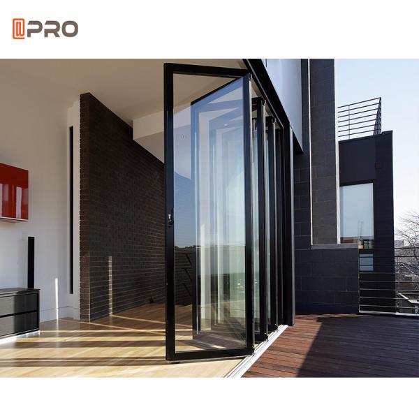 Soundproof Customized Aluminum glass folding door