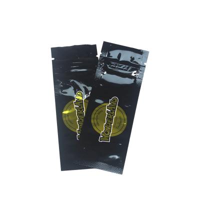 Bolsa holográfica de 3 lados personalizada para embalagens de cigarros eletrônicos de vape