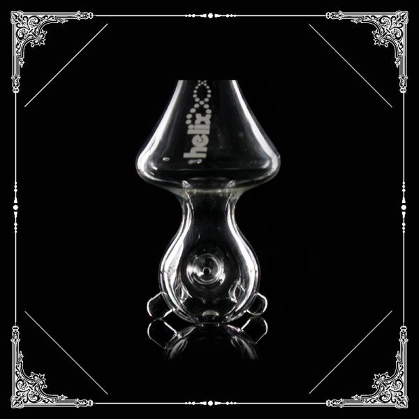 5.5 Inches Mini Glass Smoking Water Pipe With Helix Function Hookah Bongs