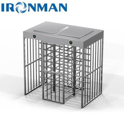 Electronic Full Height Turnstile Gate Security Entrance 30-40 Persons/min
