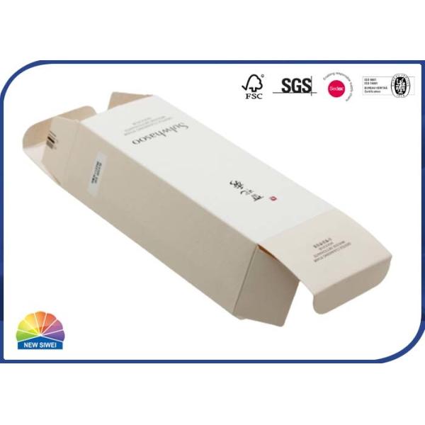 Fancy Paper Card Foldable Reverse Tuck End Box 350gms For Skincare Packaging