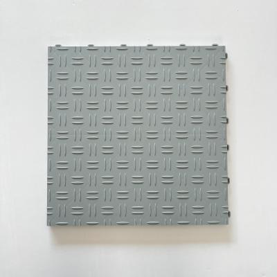 Non Slip Polypropylene Floor Tiles 400x400mm True Lock Diamond Tiles