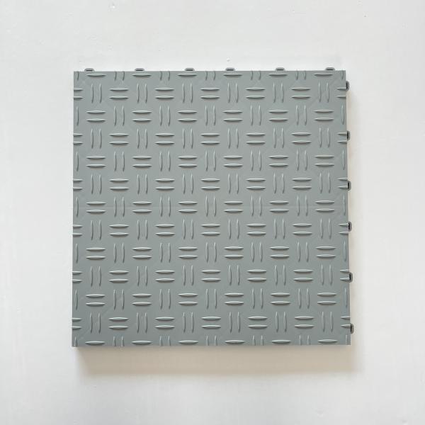 Interlocking Diamond Garage Floor Tile Commercial Polypropylene Garage Flooring