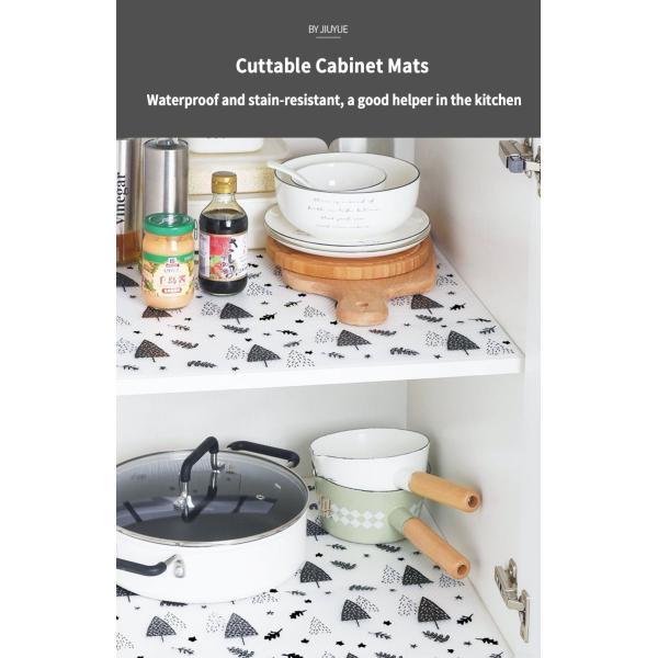 Transitional Design Style Customized Eva Non-slip Washable Kitchen Mat Drawer Shelf Liner